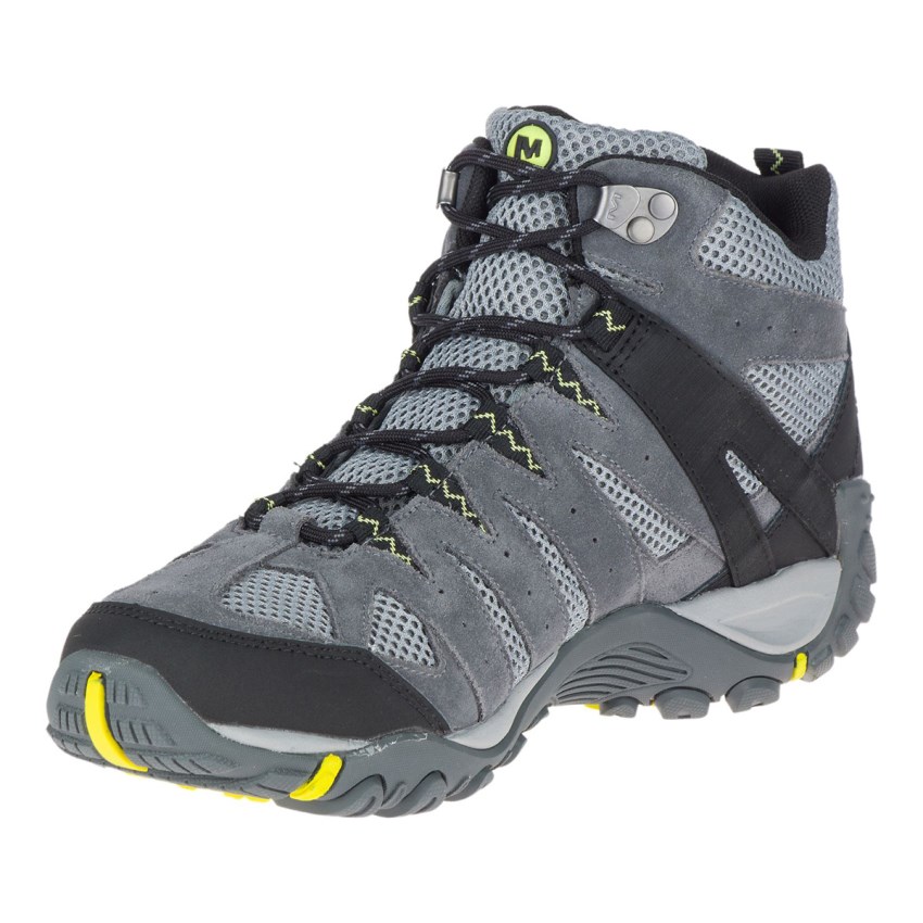 Chaussures Randonnée Merrell Accentor 2 Mid Ventilator Grise Homme | S.H.PBIH